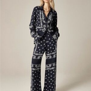 J. Crew Cosmos Bandana Print Pant